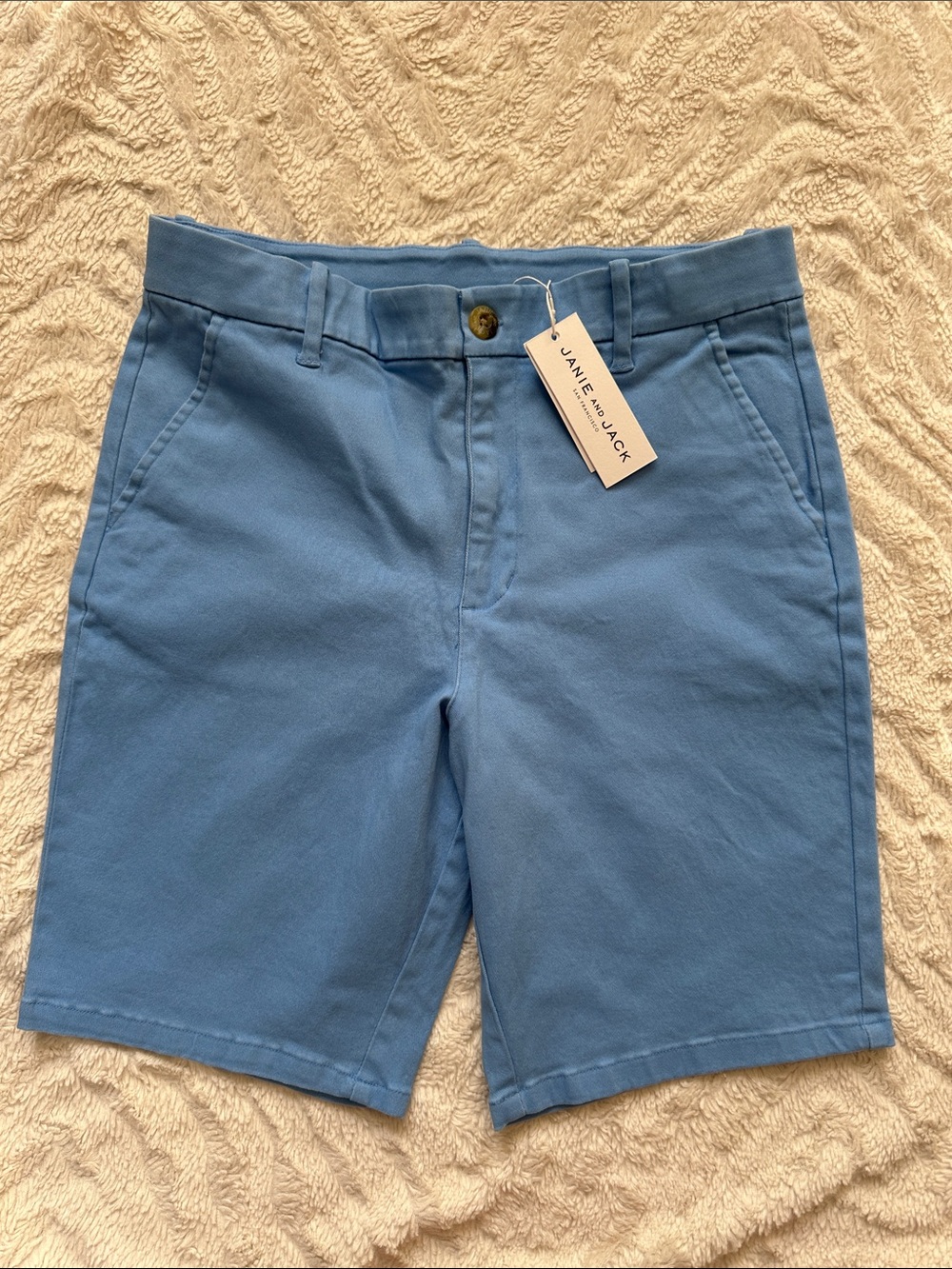 Janie and Jack Blue Chino Shorts